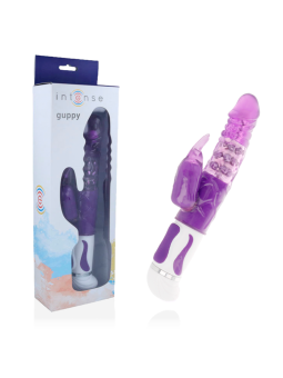 INTENSE - VIBRATEUR ROTATEUR GUPPY LILAS