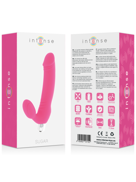INTENSE - SUGAR SEVEN SPEEDS SILICONE FUSHSIA