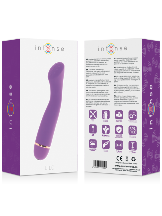 INTENSE - LILO 20 SNELHEDEN SILICONEN LILA