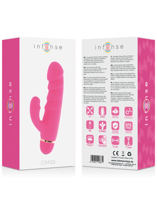INTENSE - CRASS 20 SNELHEDEN SILICONEN ROZE
