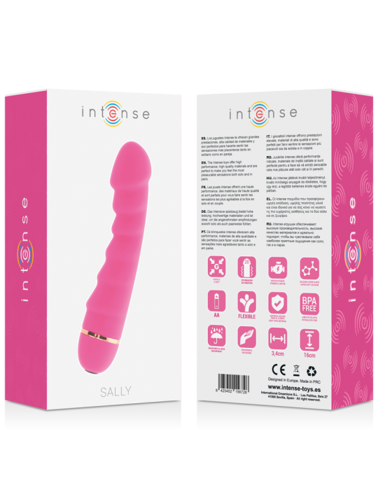 INTENSE - SALLY 20 VITESSES SILICONE ROSE
