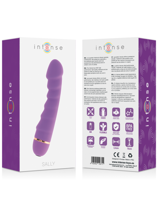 INTENSE - SALLY 20 VITESSES SILICONE LILAS