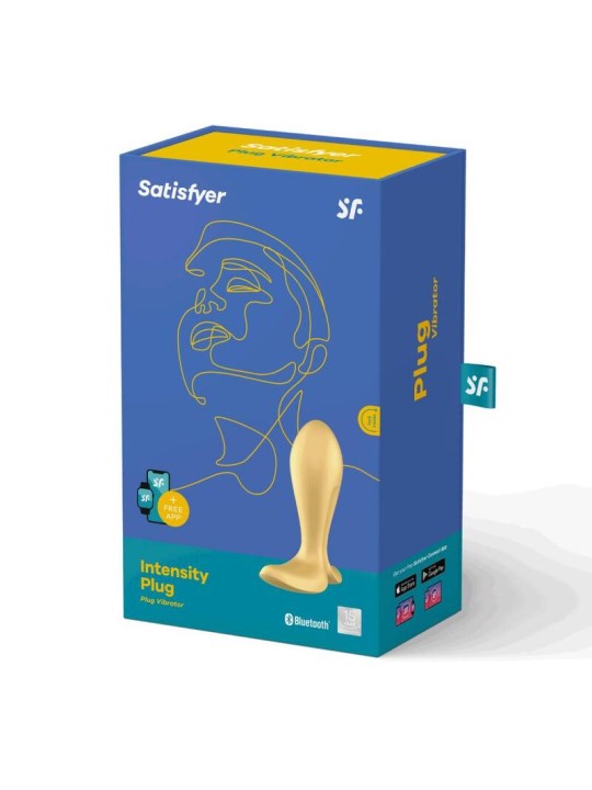 SATISFYER - PLUGUE DE INTENSIDADE OURO