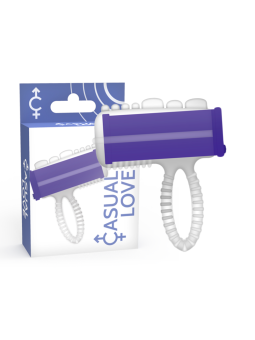 CASUAL LOVE - RING VIBRATOR LILAC TONGUE