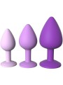FANTASY FOR HER - SET 3 PLUG ANAL VIOLETA