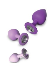 FANTASY FOR HER - VIOLET ANAL PLUG SET 3