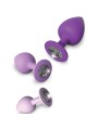 FANTASY FOR HER - CONJUNTO DE PLUG ANAL VIOLETA