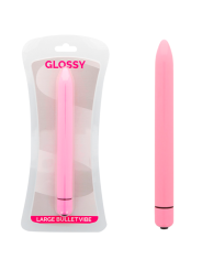 GLOSSY SLIM - VIBRATOR ROSA