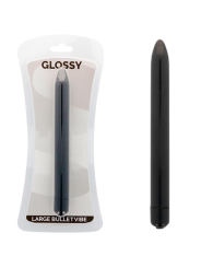 GLOSSY - VIBRATEUR SLIM NOIR