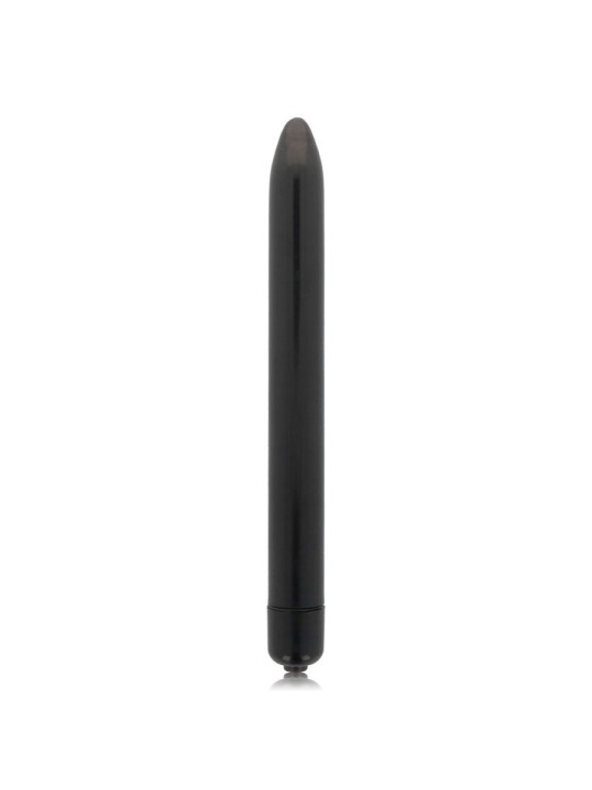 GLOSSY - SLANKE ZWARTE VIBRATOR
