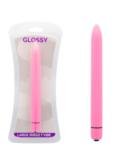 GLOSSY - SLIM VIBRATOR DEEP ROSE