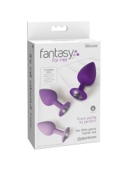 FANTASY FOR HER - VIOLET ANAL PLUG SET 3