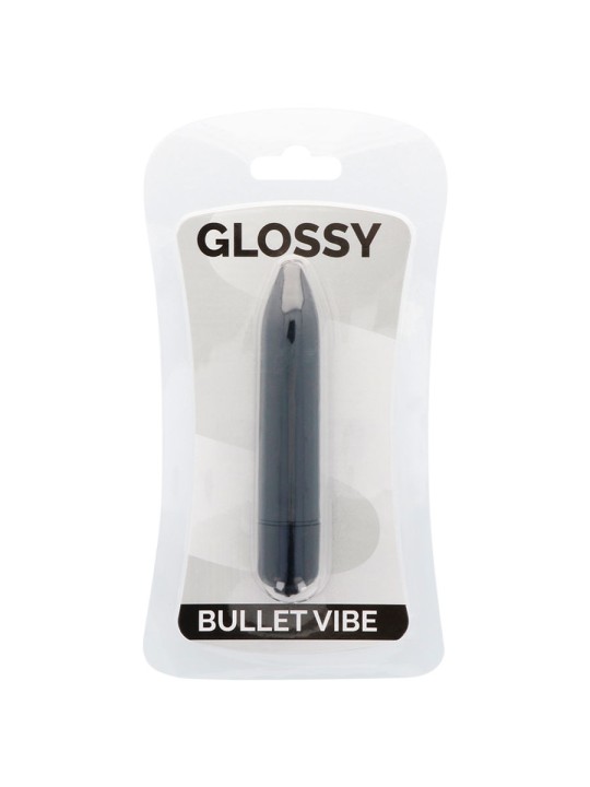 GLOSSY - DUNNE ZWARTE VIBRATOR