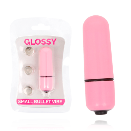 GLOSSY - KLEINE ROZE TRILLENDE KOGEL