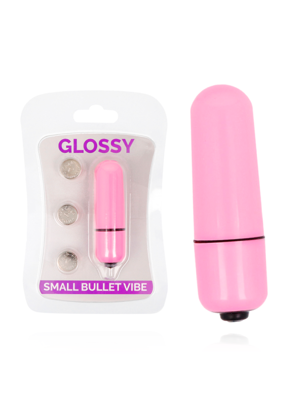 GLOSSY - SMALL BALA VIBRADORA ROSA INTENSO