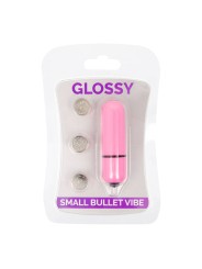 GLOSSY - SMALL BALA VIBRADORA ROSA INTENSO