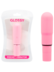 GLOSSY - POCKET VIBRADOR ROSA