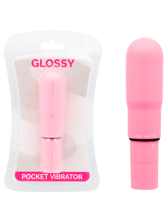 GLOSSY - ROZE VIBRERENDE ZAK