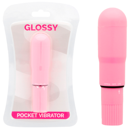 GLOSSY - ROZE VIBRERENDE ZAK