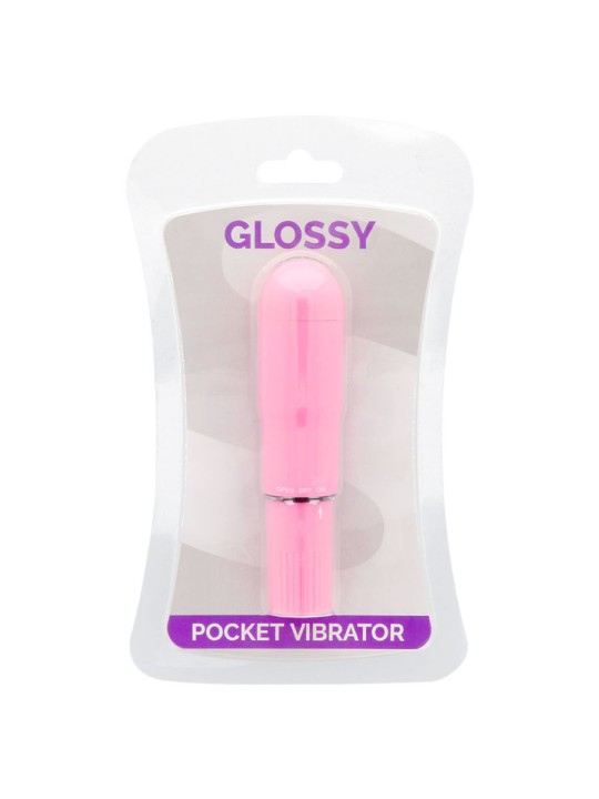 GLOSSY - TASCHENVIBRATOR DEEP ROSE