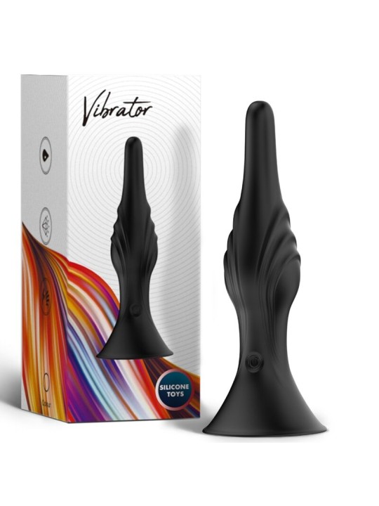 ARMONY - VIBRADOR E PLUG ANAL CONTROLE REMOTO PRETO