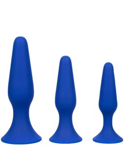 CALEXOTICS - ADMIRAL KIT 3 PLUG ANAL AZUL