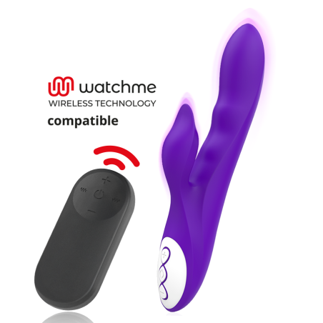 GALATEA - GALO VIBROMASSEUR VIOLET + TÉLÉCOMMANDE WATCHME