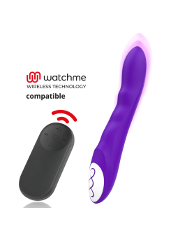 GALATEA - DANTE VIBRATORE VIOLA + TELECOMANDO WATCHME