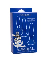 CALEXOTICS - ADMIRAL KIT 3 BLAUWE ANAAL PLUG