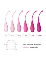 LESLIE - KEGEL FIT ENTREGADOR SUELO PELVICO 6 PESOS