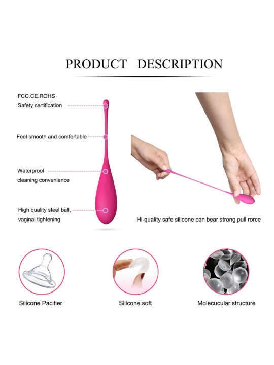 LESLIE - KEGEL FIT PELVIC MUSCLE TRAINING CONJUNTO 6 PCS