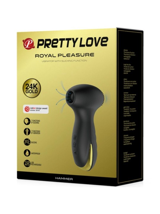 PRETTY LOVE - SMART HAMMER VIBRAÇÃO E SUCÇÃO