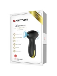 PRETTY LOVE - SLIMME HAMER VIBRATIE EN ZUIGING