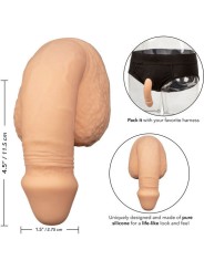 CALEXOTICS - EMBALAGEM DE SILICONE PÊNIS 12.75 CM CARNE