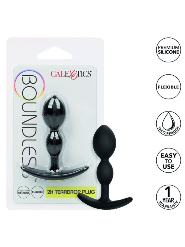 CALEXOTICS - BOUNDLESS PLUG ANAL LGRIMA 2X