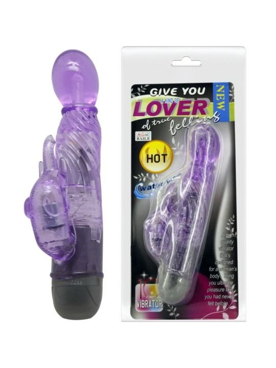 BAILE - REGALATI UN TIPO DI VIBRATORE AMANTE CON CONIGLIO LILLA 10 MOD