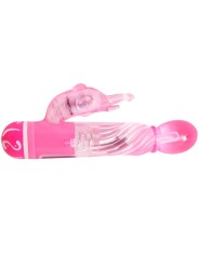 BAILE - VIBRATEUR MULTIVITESSES AVEC STIMULATEUR ROSE