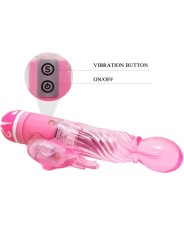 BAILE - MULTI-SPEED VIBRATOR MET ROZE STIMULATOR