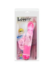 BAILE - VIBRADOR MULTIVELOCIDADE COM ESTIMULADOR ROSA