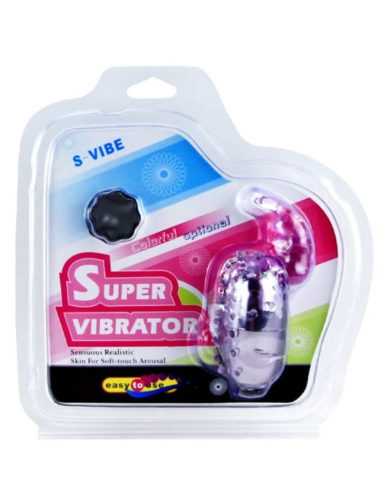 BAILE - SUPER VIBRATOR VIBRIERENDES EI MIT STIMULATOR