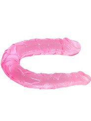 BAILE - DOPPEL DONG DOPPEL ROSA DILDO