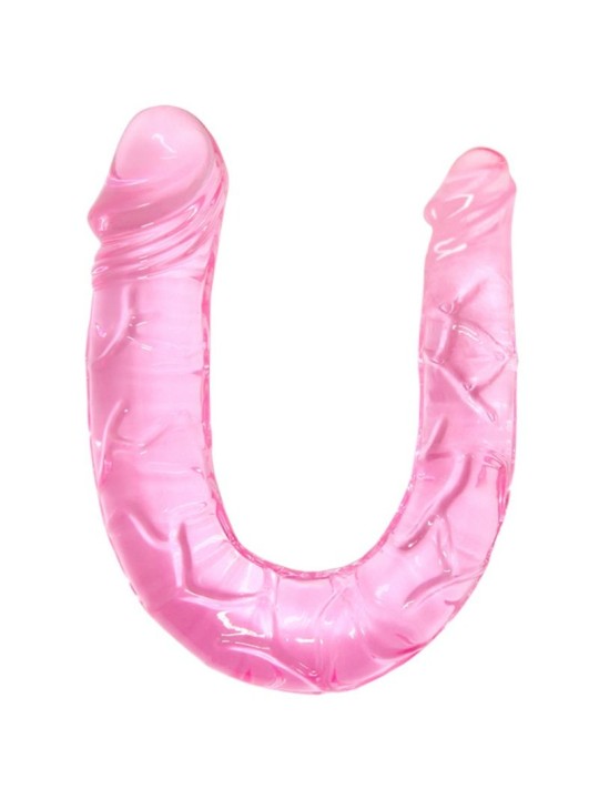 BAILE - DOUBLE DONG DILDO DOBLE ROSA
