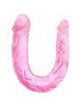 BAILE - DOPPEL DONG DOPPEL ROSA DILDO