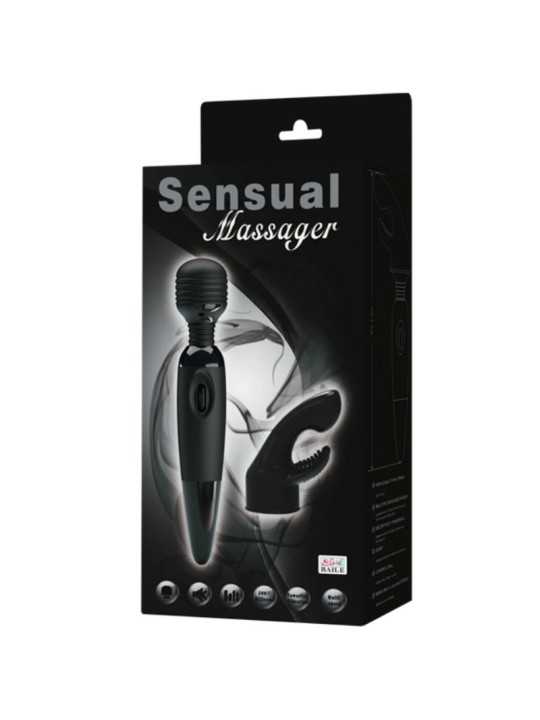 BAILE - SENSUAL MASSAGER WITH INTERCHANGEABLE HEAD