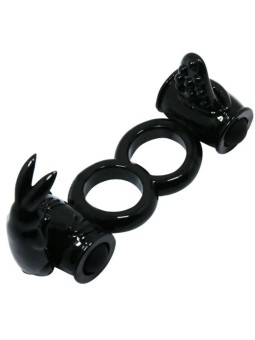 BAILE - SWEET RING ANILLO DOBLE CON RABBIT DOBLE