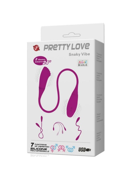 PRETTY LOVE - SMART SNAKY VIBE VIBRADOR 2 MOTORES