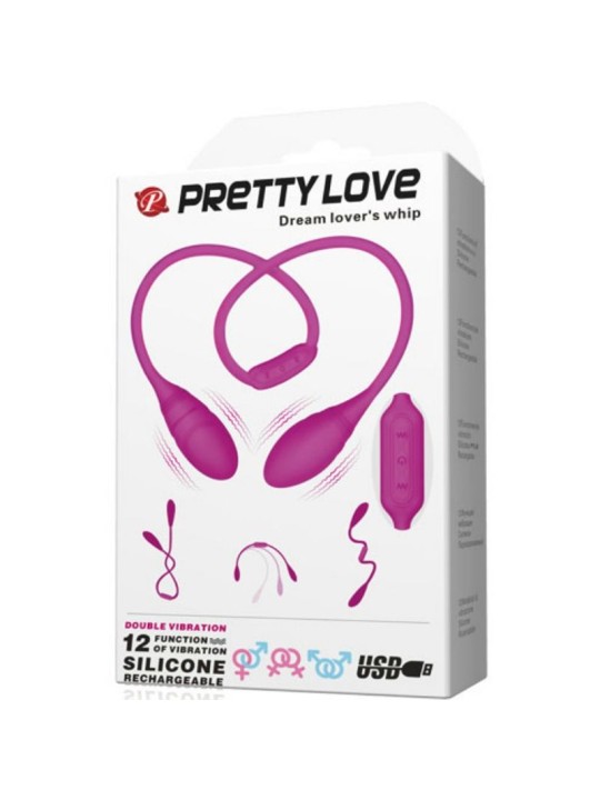 PRETTY LOVE - ESTIMULADOR UNISEX-PEITSCHE FÜR TRAUMLIEBHABER