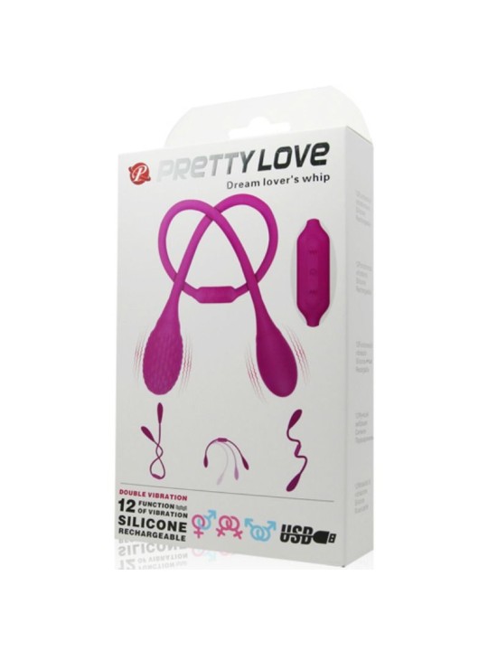 PRETTY LOVE - UNISEX-STIMULATOR DREAM LOVERS WHIP 2