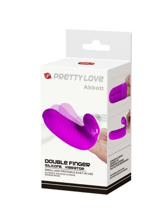 PRETTY LOVE - ABBOTT LILAC STIMULERENDE VINGERHOEDJE