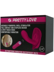 PRETTY LOVE - REMOTE CONTROL STIMULATING SHELL